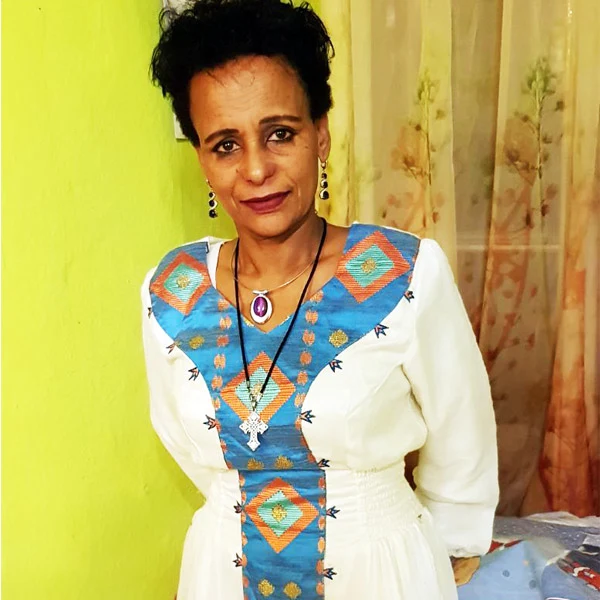 Worknesh Menayie, founder of Goah-Sonnenaufgang